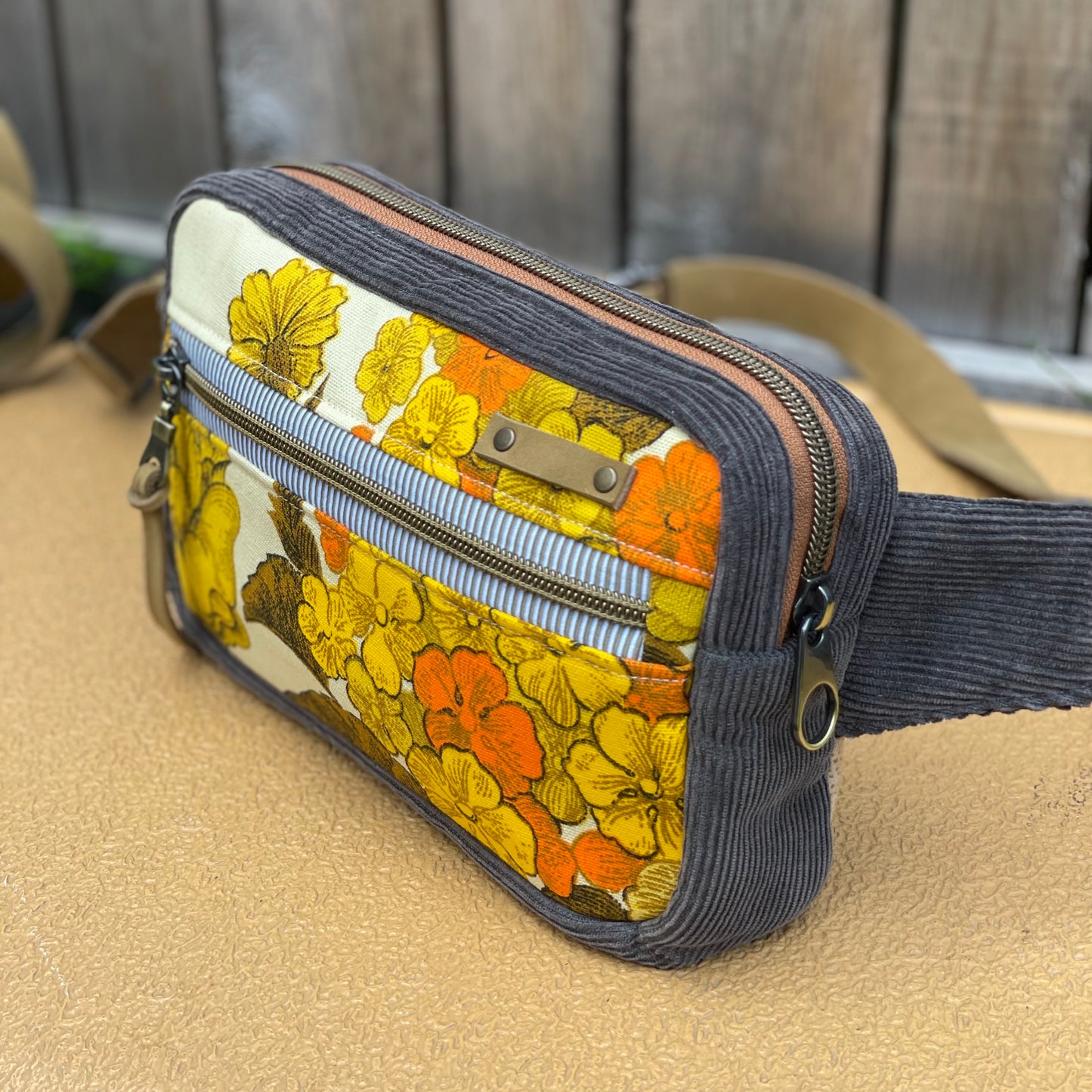 Vintage Floral Fanny Pack