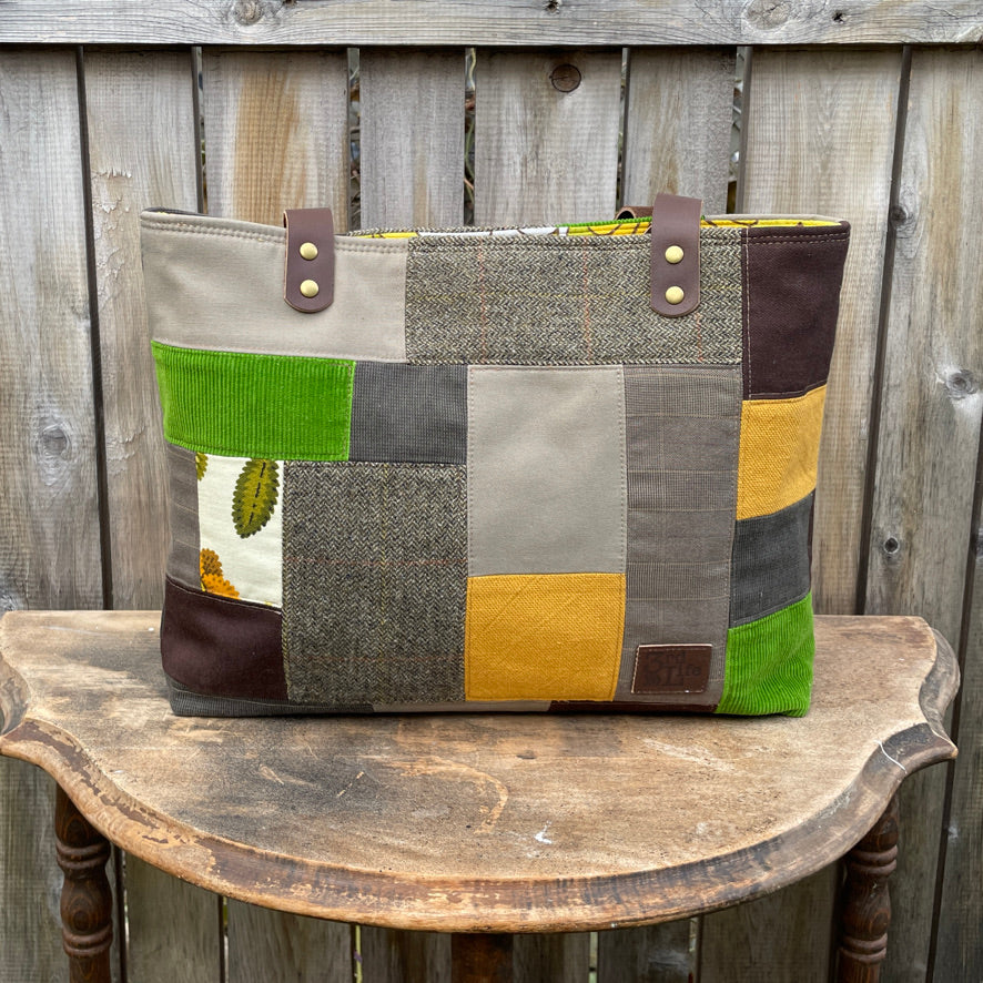Patchwork Tote Bag