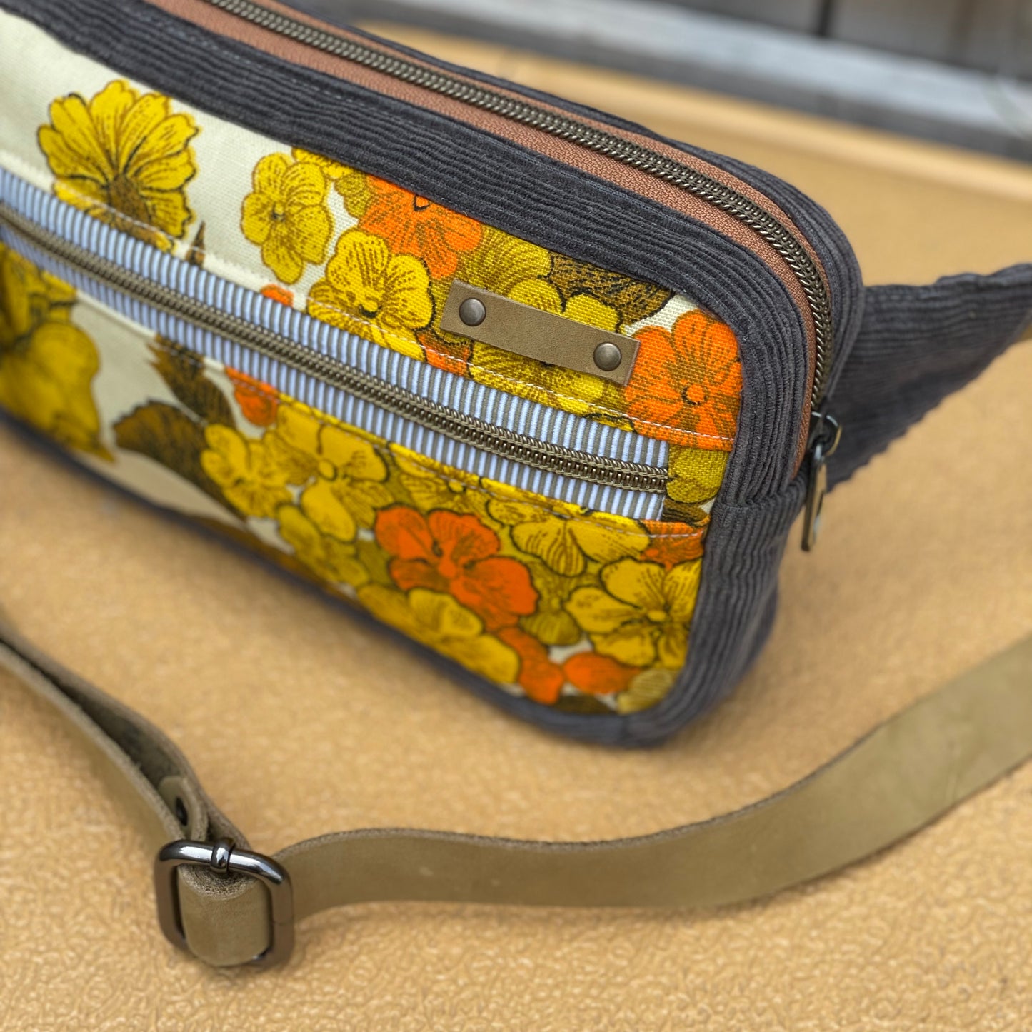 Vintage Floral Fanny Pack