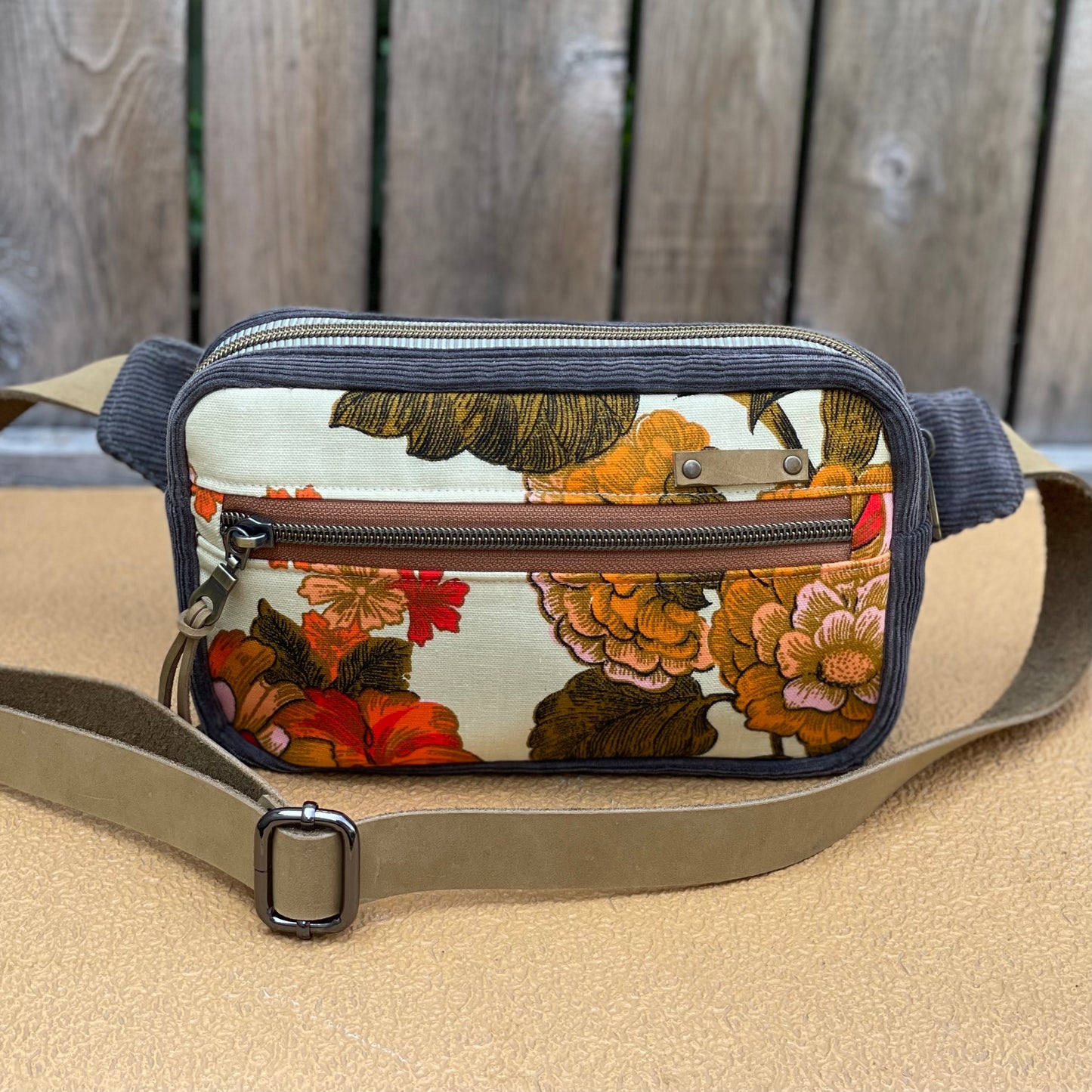 Vintage Floral Fanny Pack