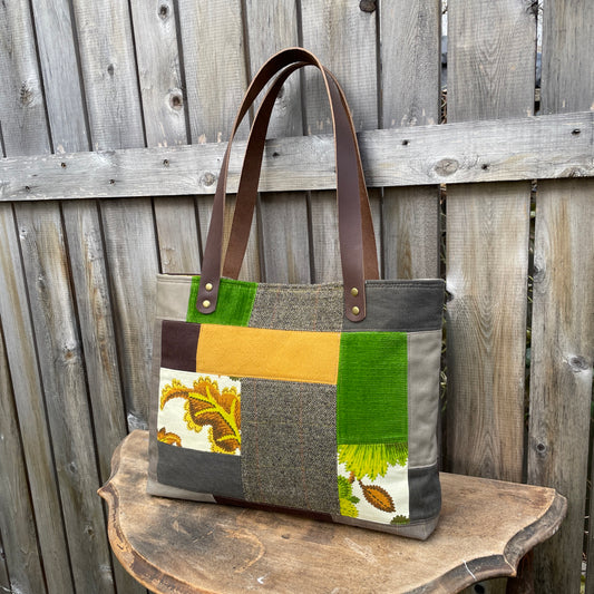 Patchwork Tote Bag