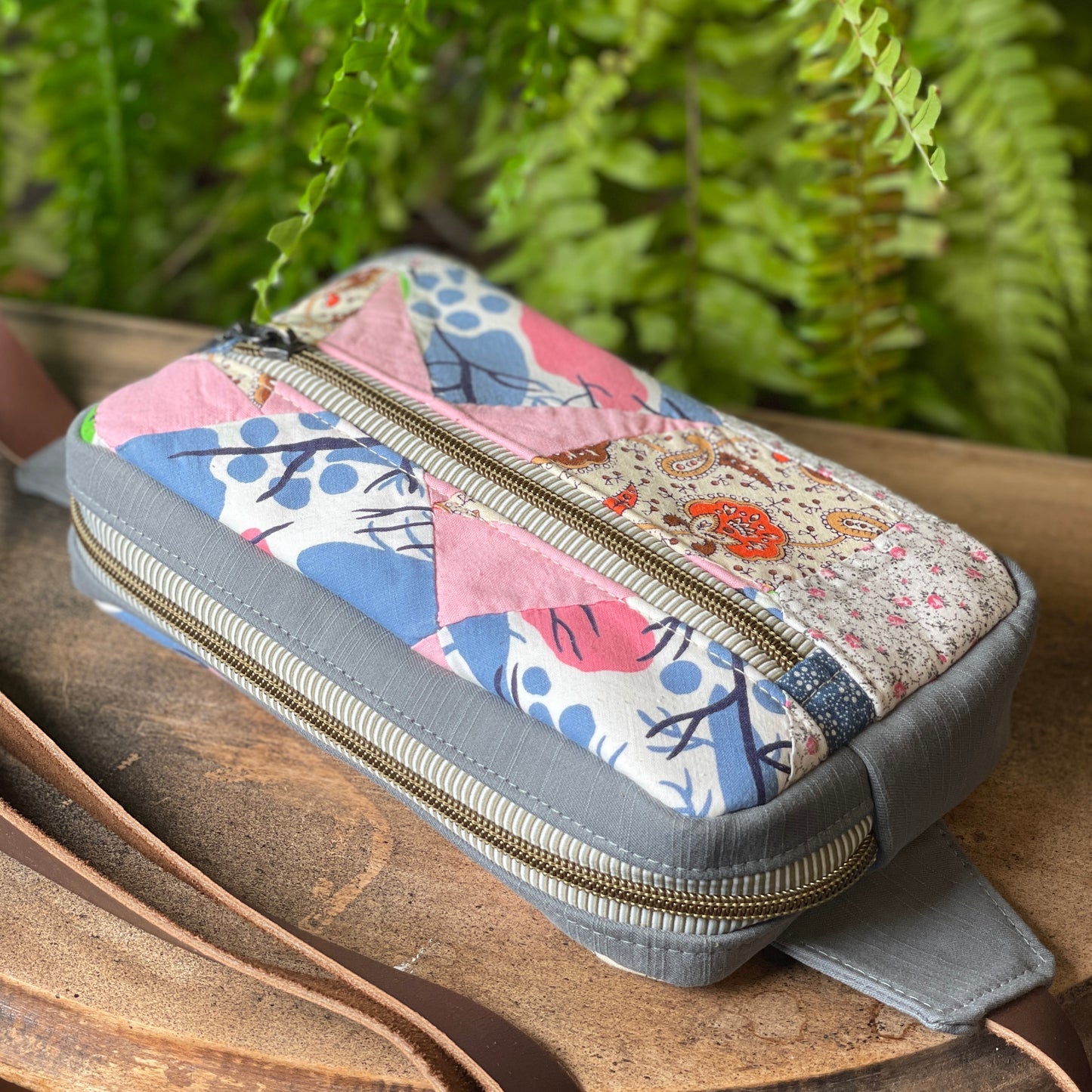 Upcycled Quilt Fanny Pack