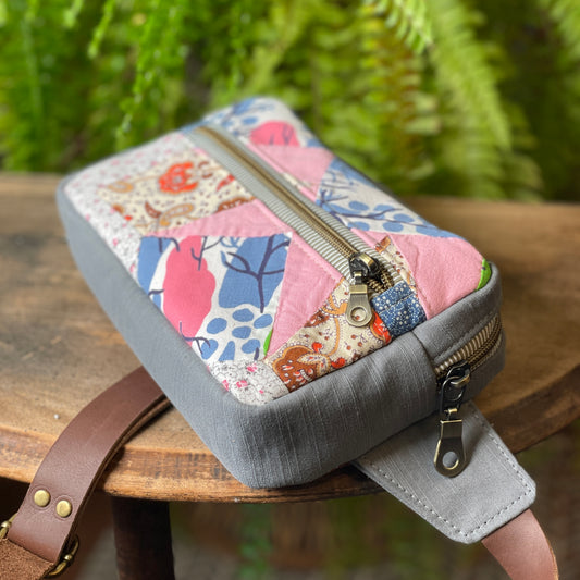 Upcycled Quilt Fanny Pack
