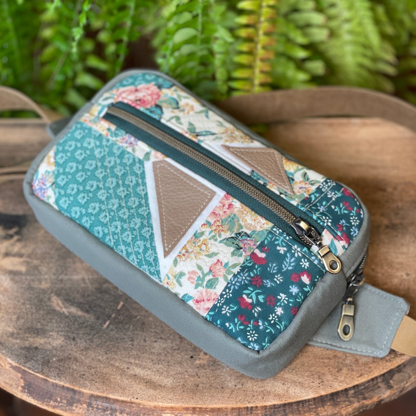 Upcycled Quilt Fanny Pack