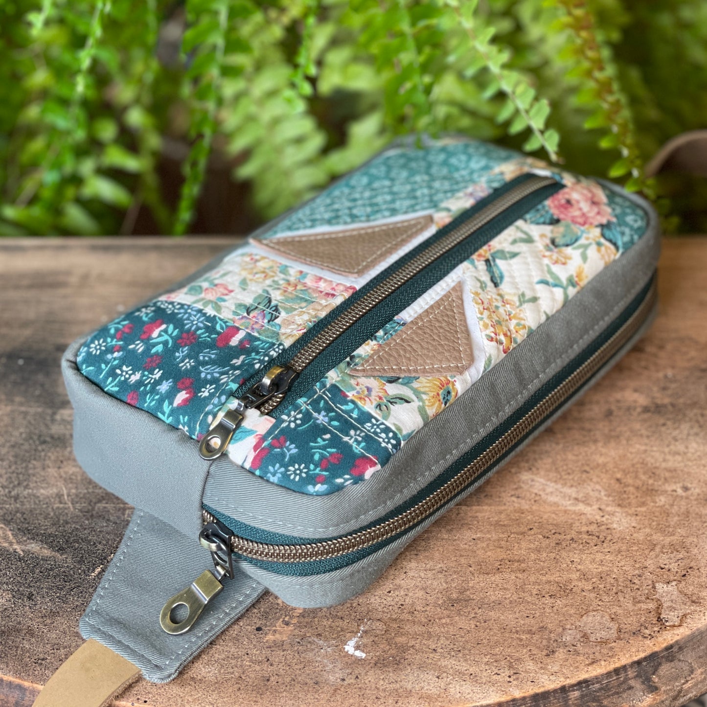Upcycled Quilt Fanny Pack