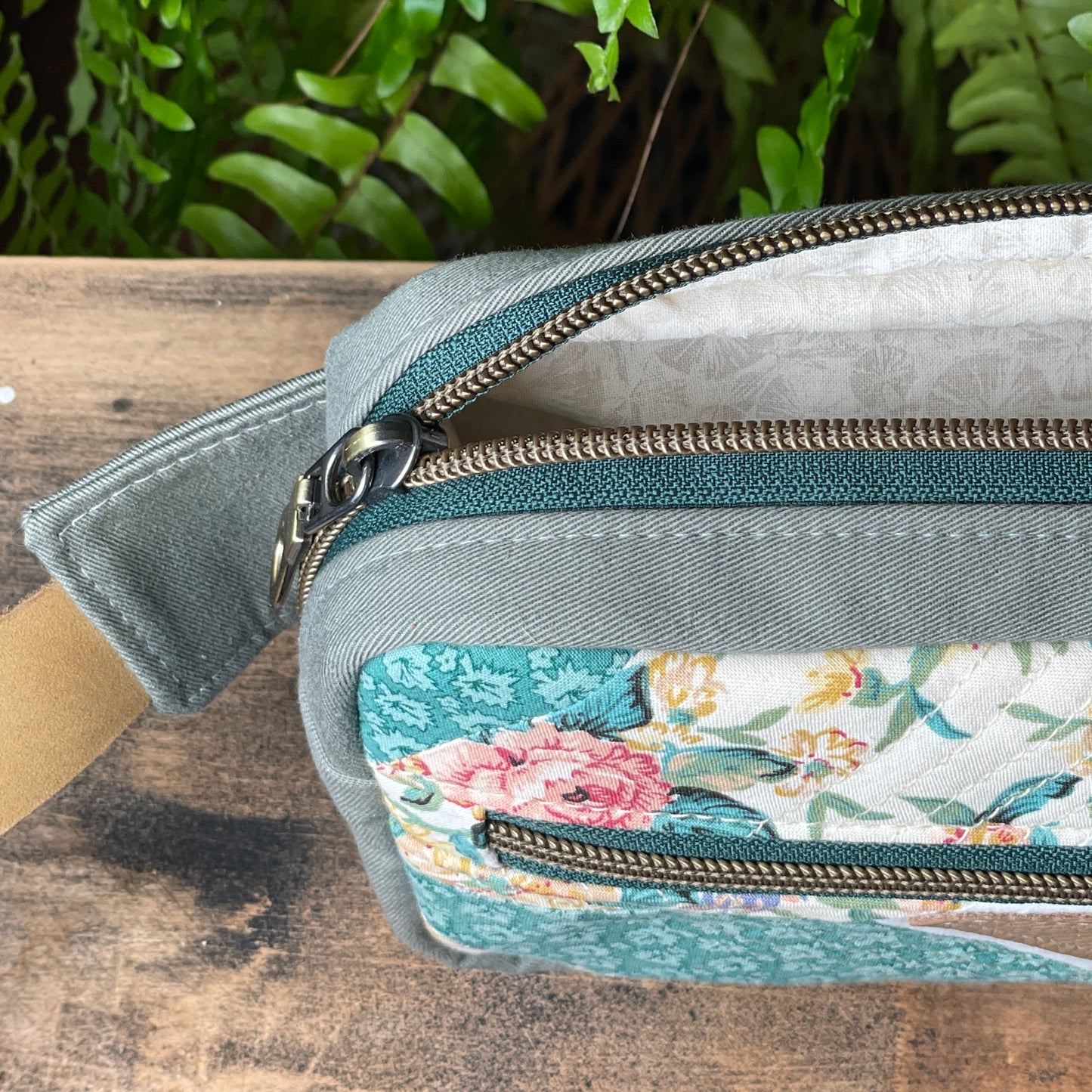 Upcycled Quilt Fanny Pack