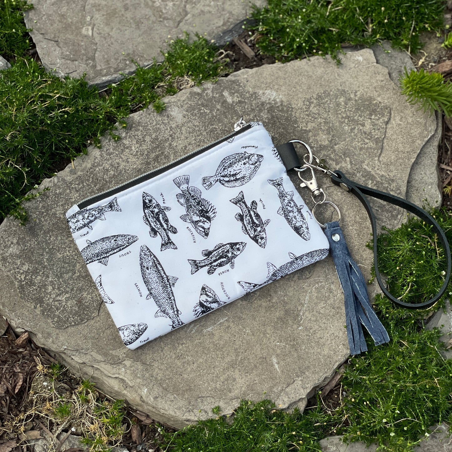 Fishy Zippered Pouch