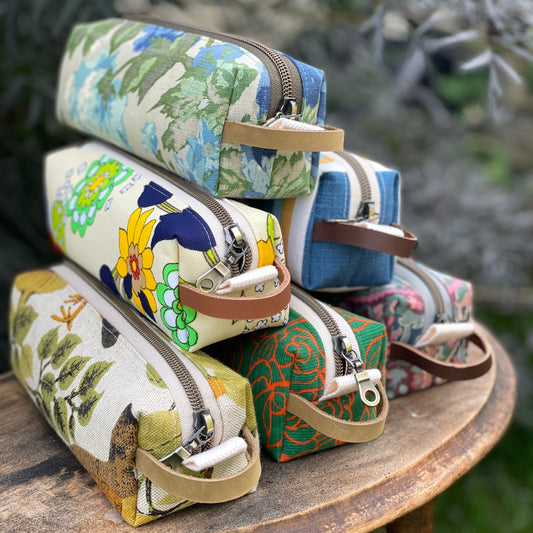 Boxy Pencil Case - Flower Power