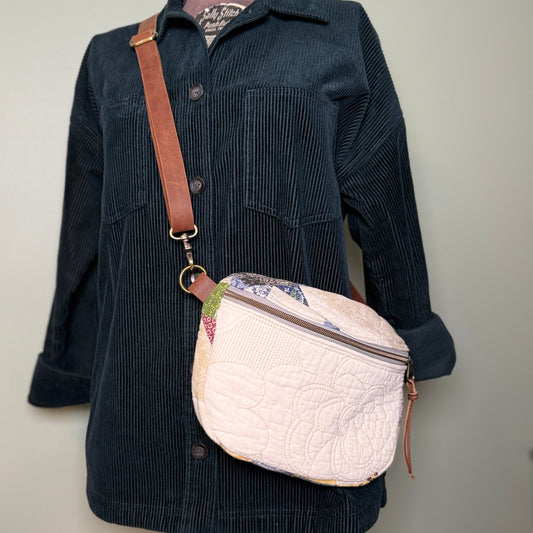 Upcycled Quilt Bag #1