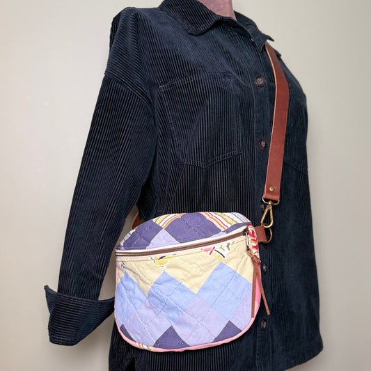 Upcycled Quilt Bag #7