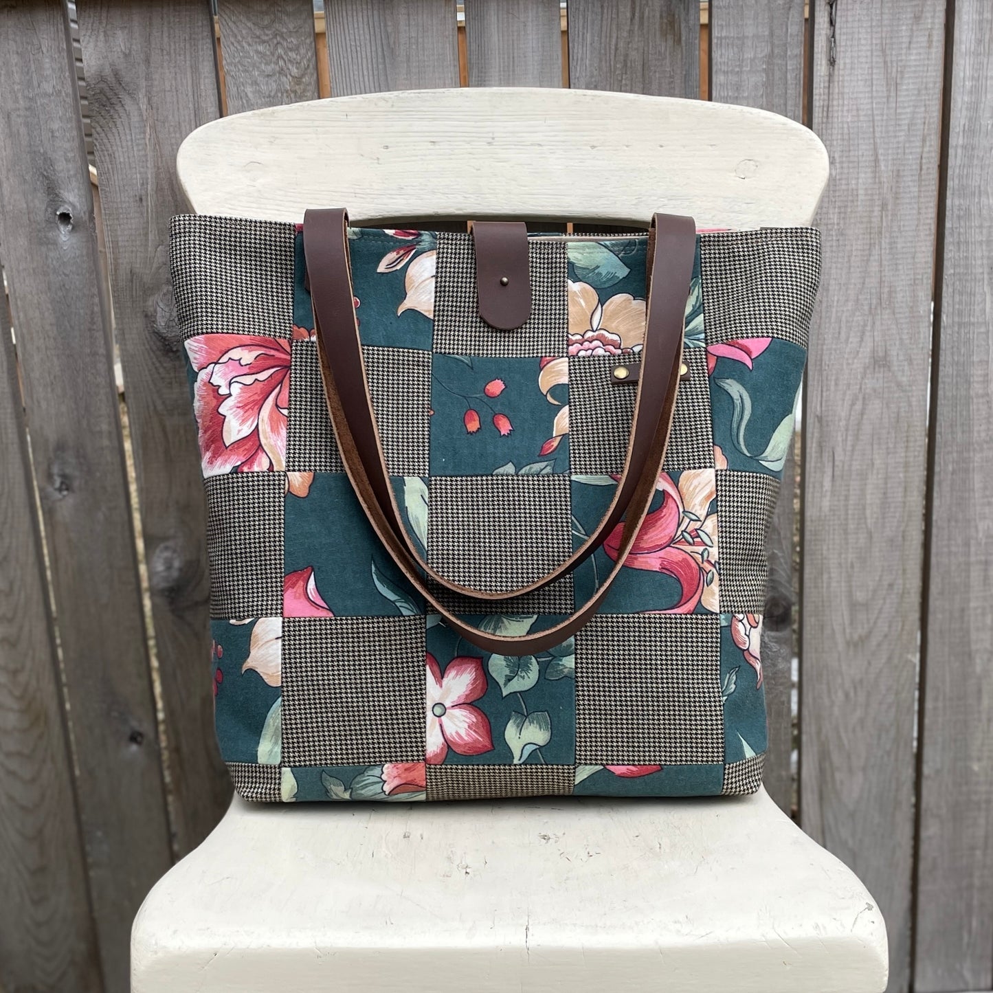 Patchwork Squares - Shoulder Bag