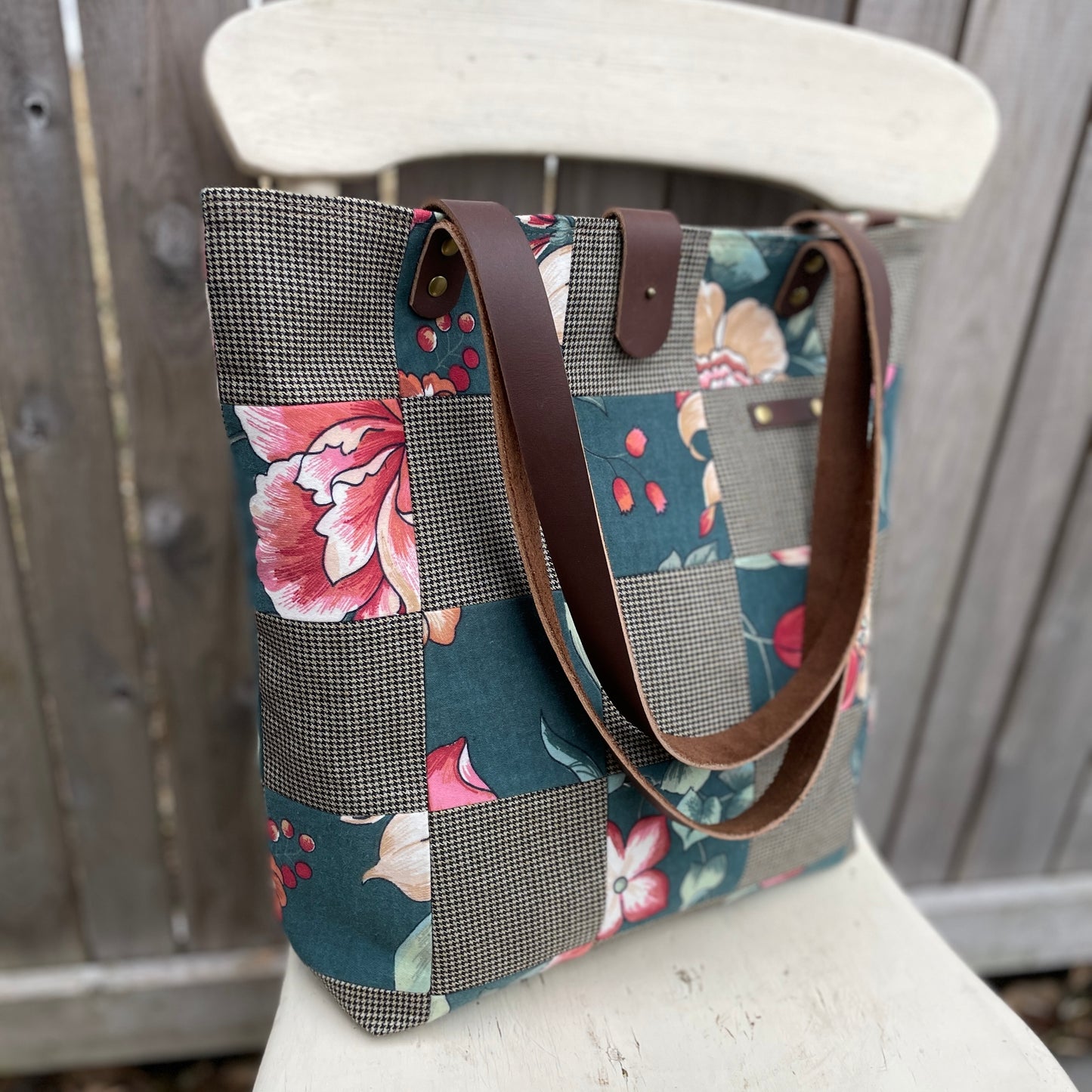 Patchwork Squares - Shoulder Bag