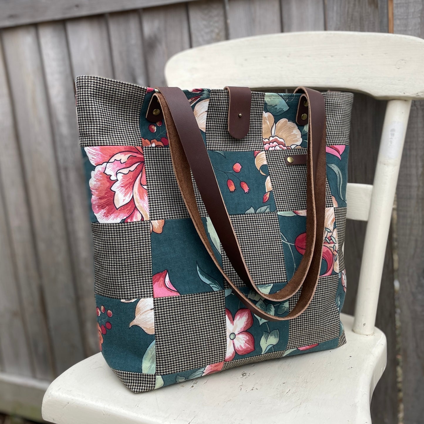 Patchwork Squares - Shoulder Bag