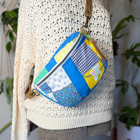 Upcycled Quilt Bag - Patch Work 1