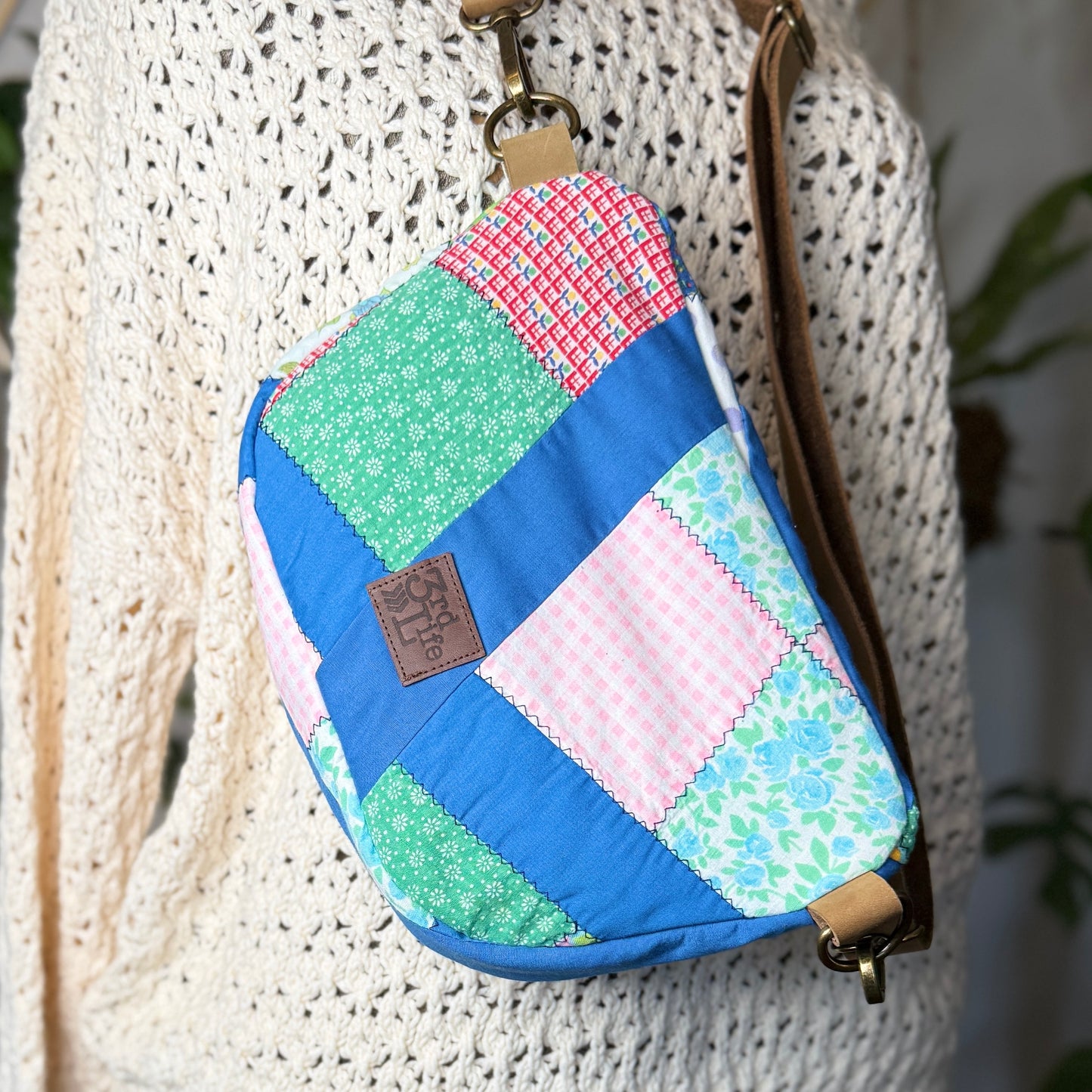 Upcycled Quilt Bag - Patch Work 1