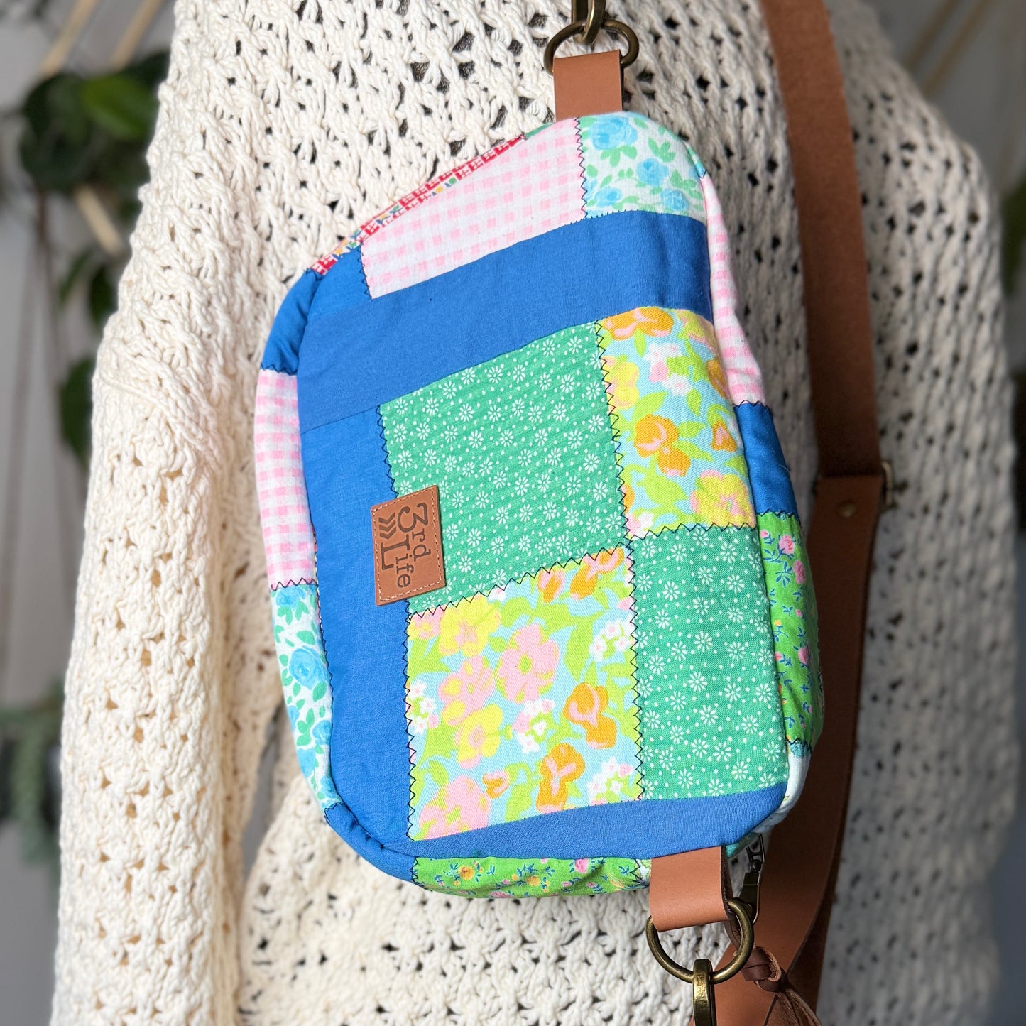 Upcycled Quilt Bag - Patch Work 3