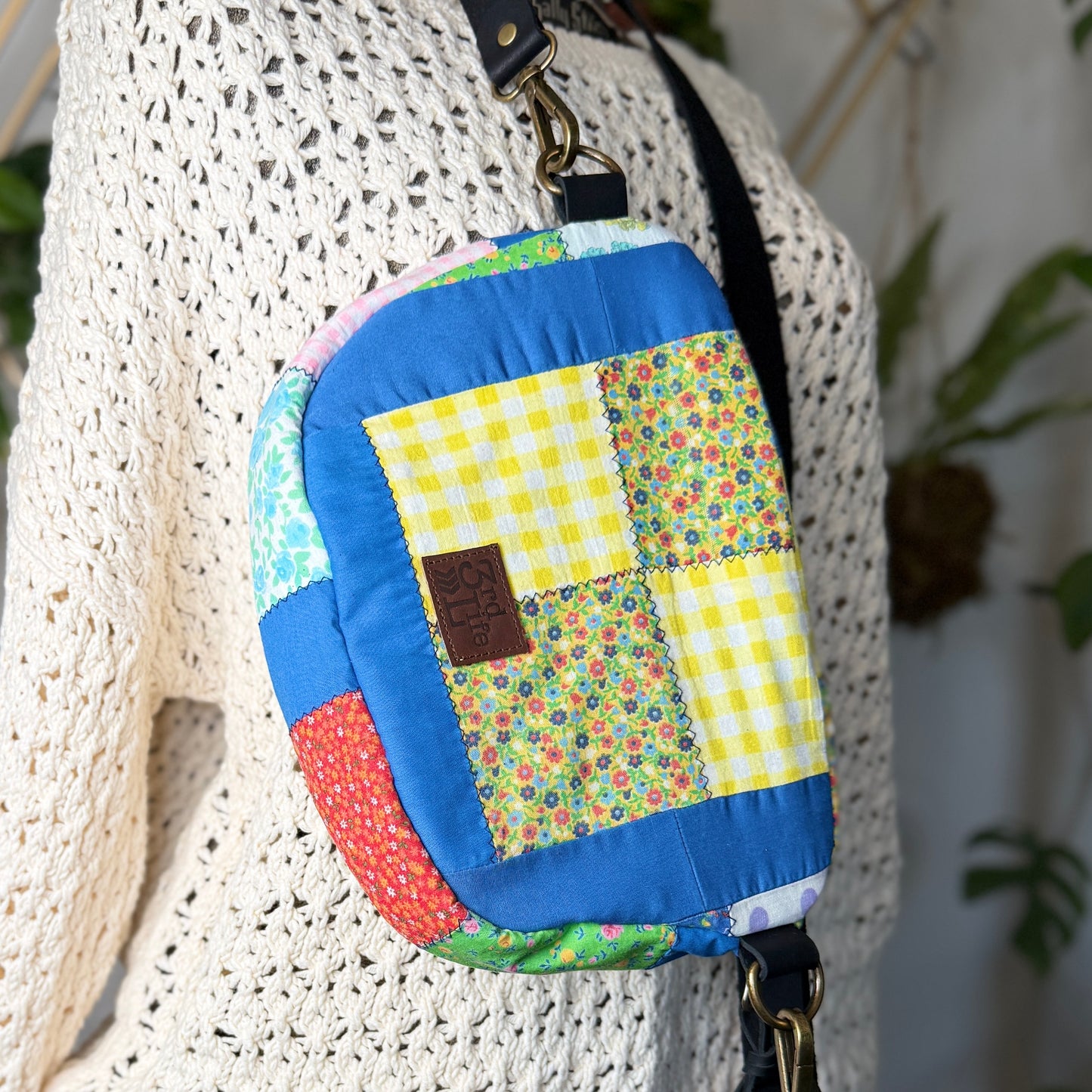 Upcycled Quilt Bag - Patch Work 4