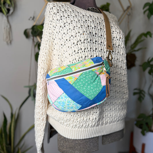 Upcycled Quilt Bag - Patch Work 5