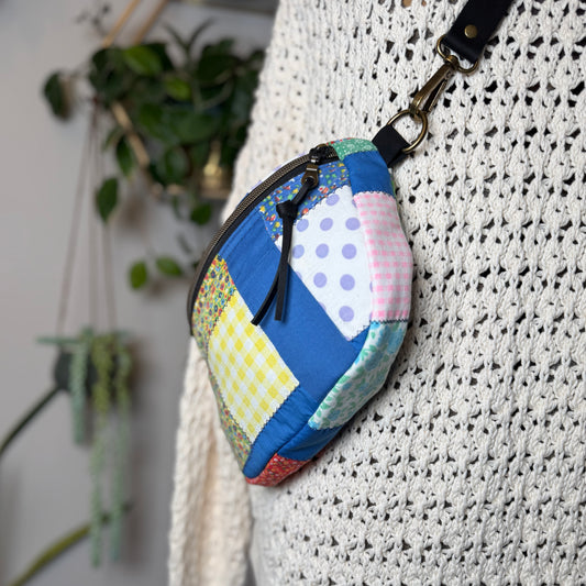 Upcycled Quilt Bag - Patch Work 4