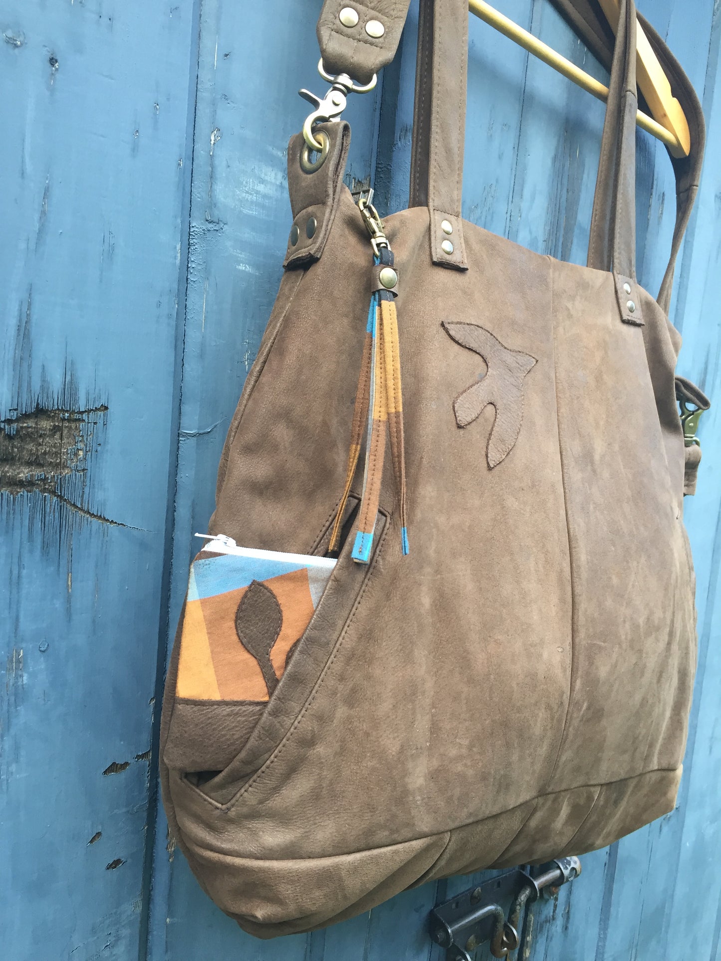 Custom Leather Jacket Bag - Made from your own jacket