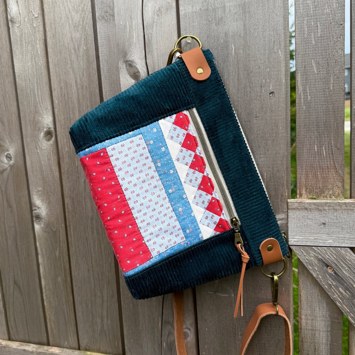 Cosy Calico, Corduroy Crossbody
