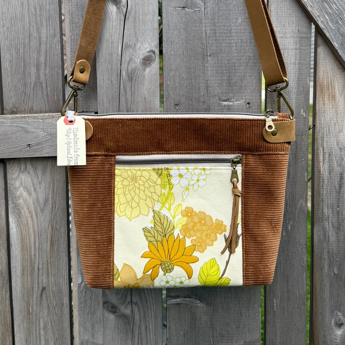 Mellow Meadow, Corduroy Crossbody
