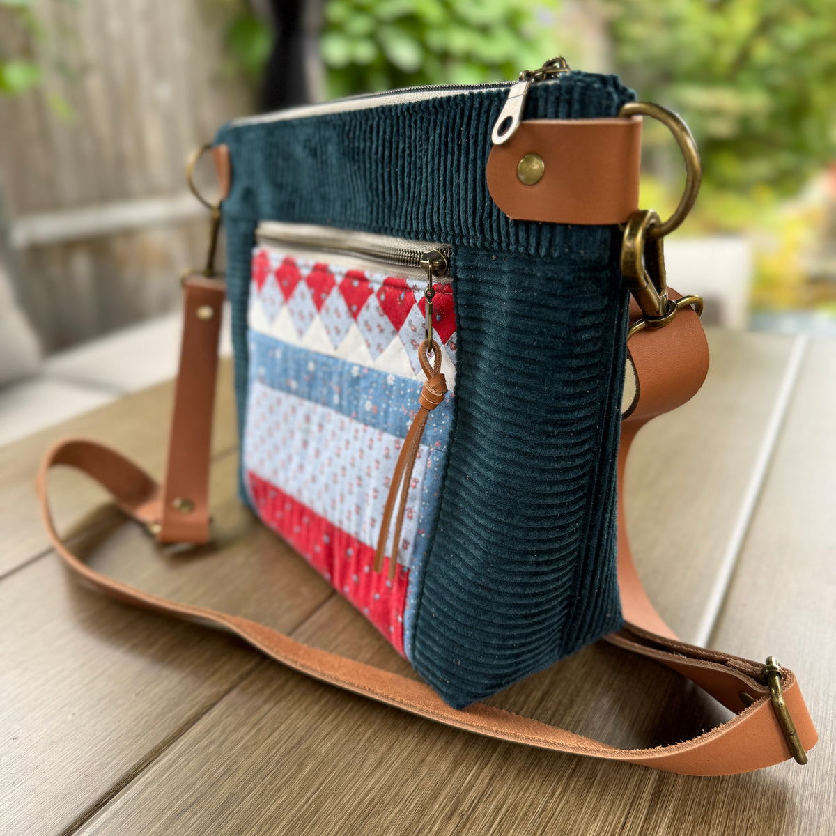 Cosy Calico, Corduroy Crossbody