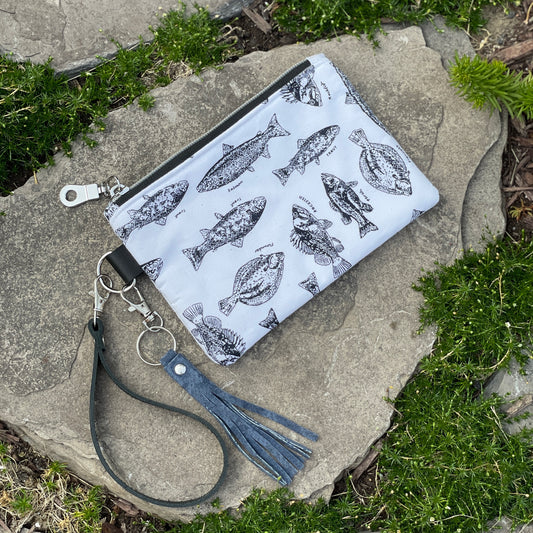 Fishy Zippered Pouch