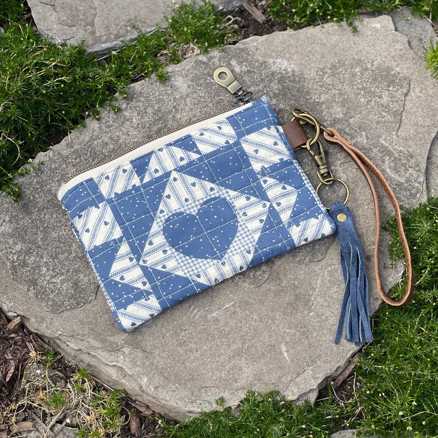 Star & Heart Zippered Pouch