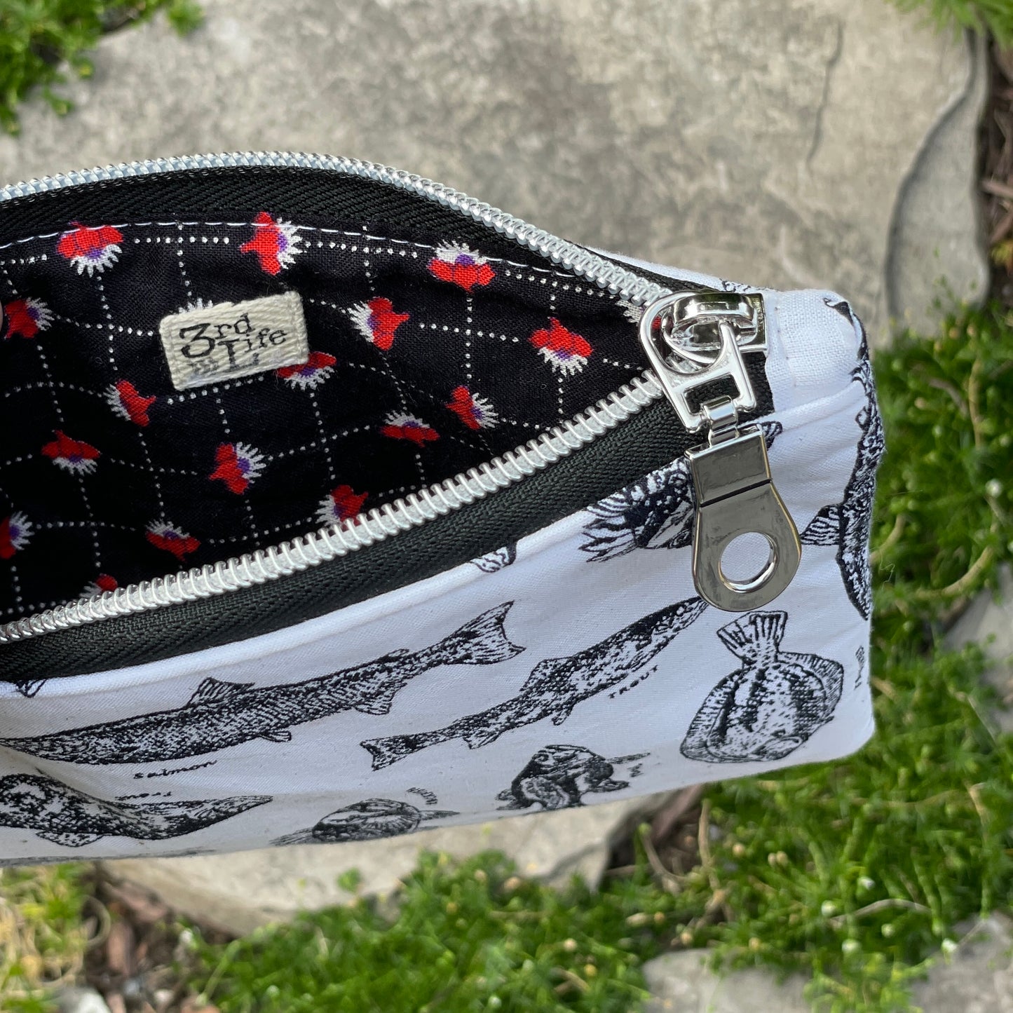 Fishy Zippered Pouch