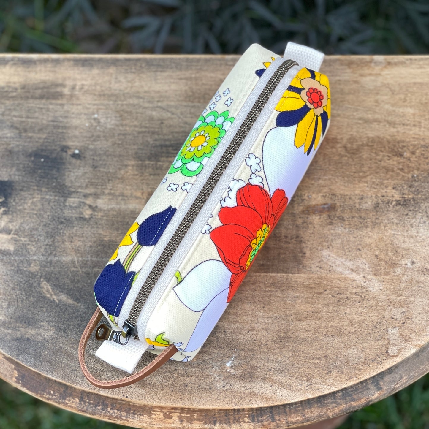 Boxy Pencil Case - Flower Power