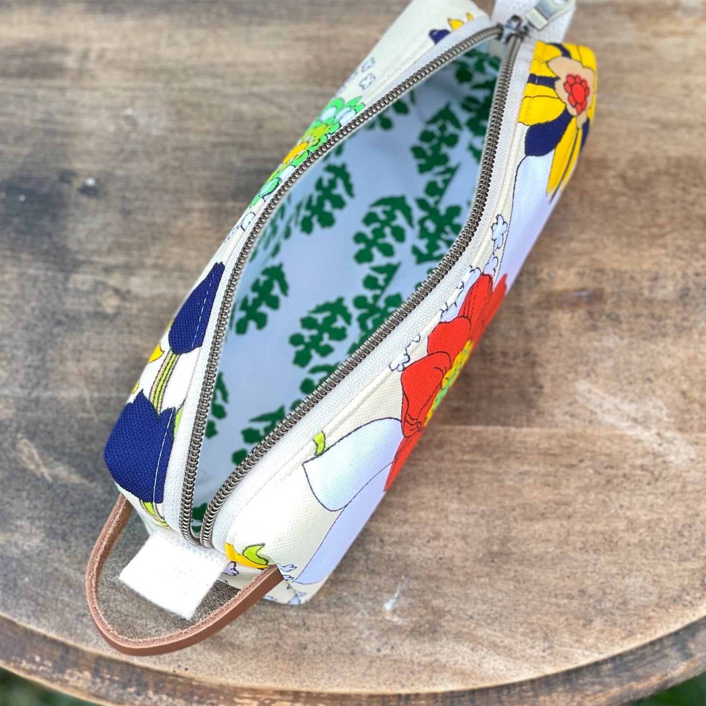 Boxy Pencil Case - Flower Power