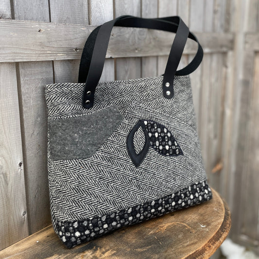 Custom Suit Tote Bag - Made from your own suit