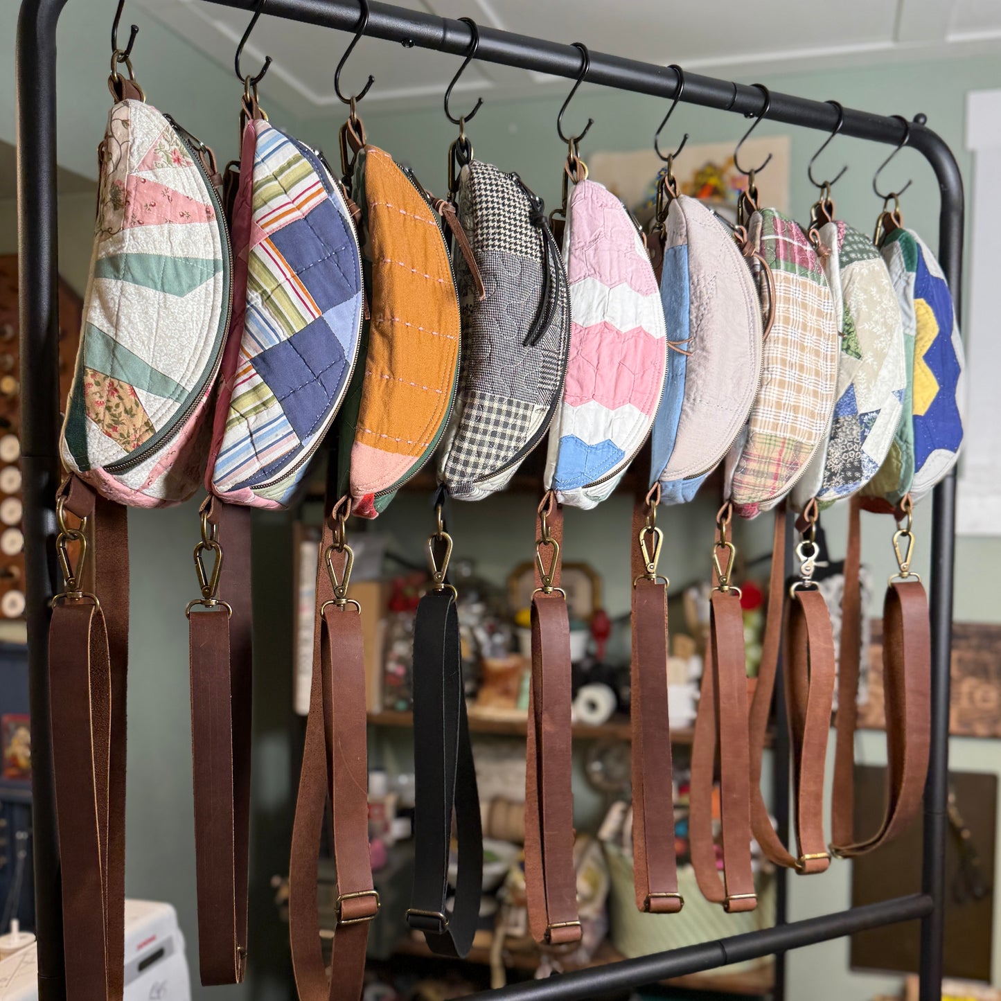 Upcycled Quilt Bag #5