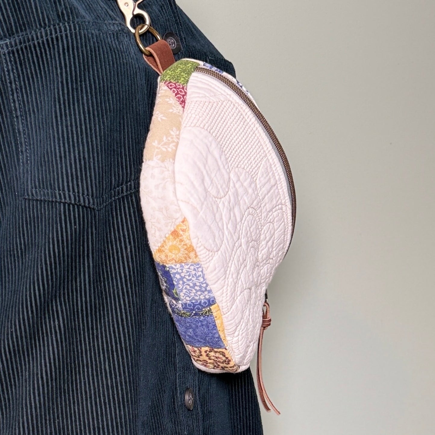 Upcycled Quilt Bag #1