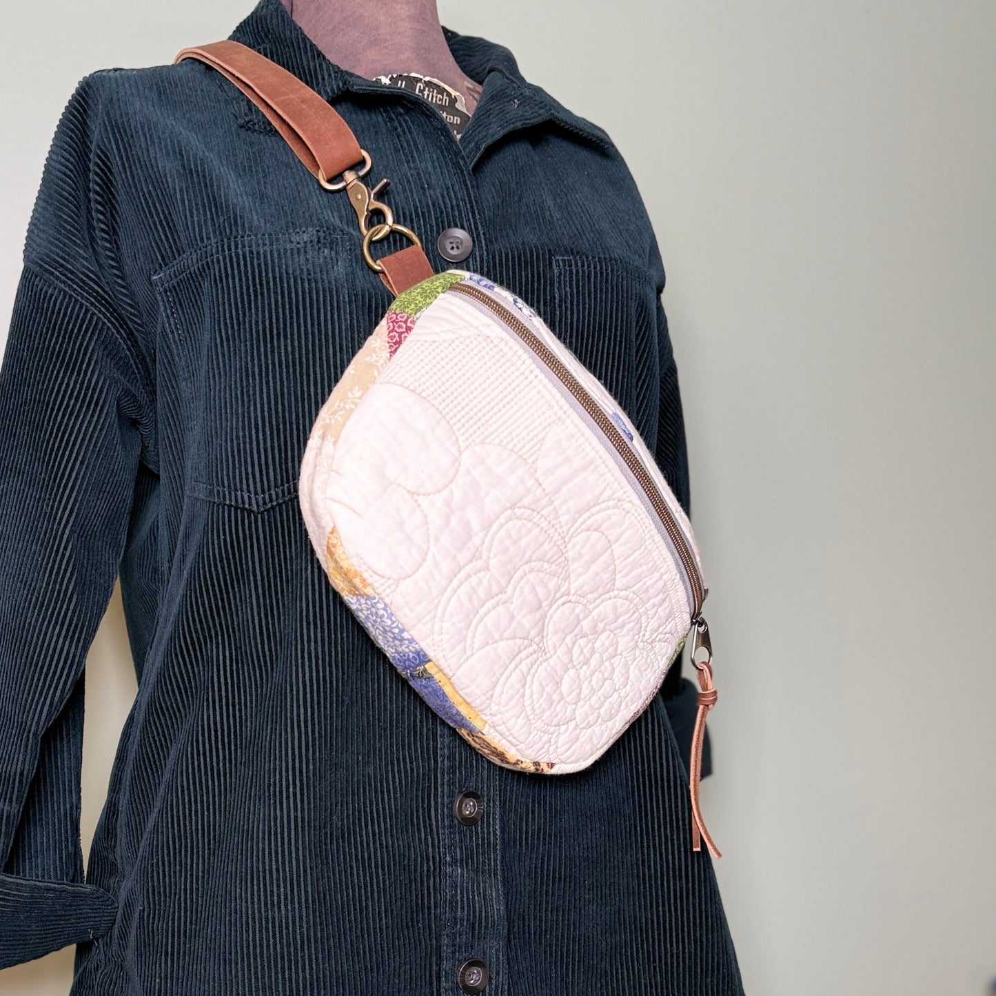 Upcycled Quilt Bag #1