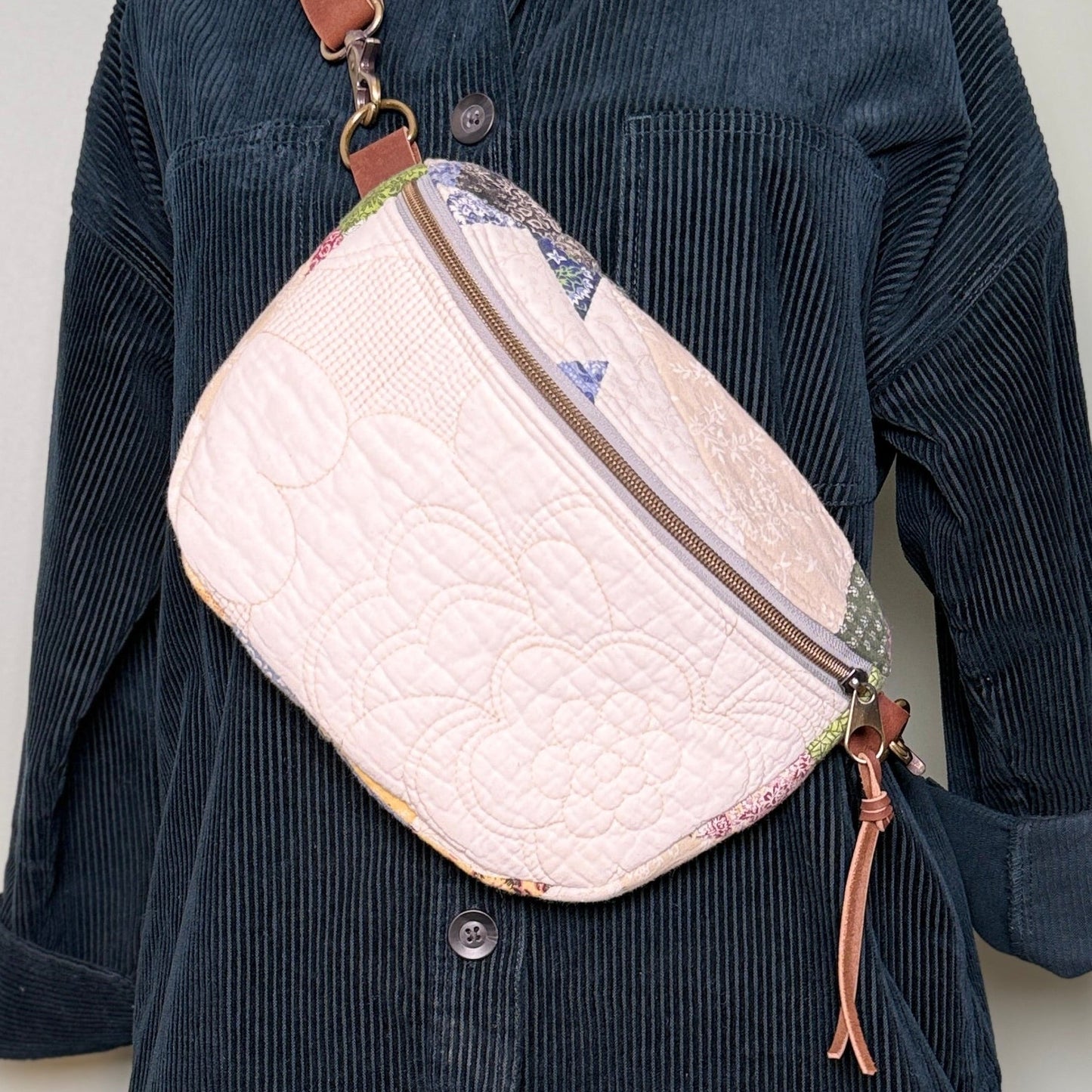 Upcycled Quilt Bag #1