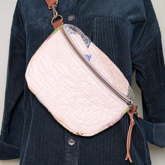 Upcycled Quilt Bag #1