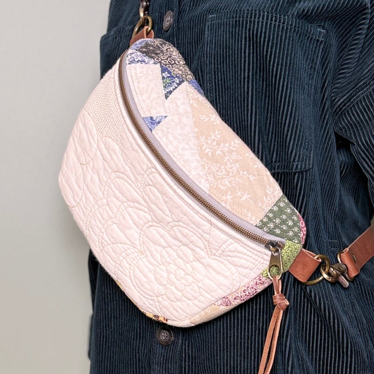 Upcycled Quilt Bag #1