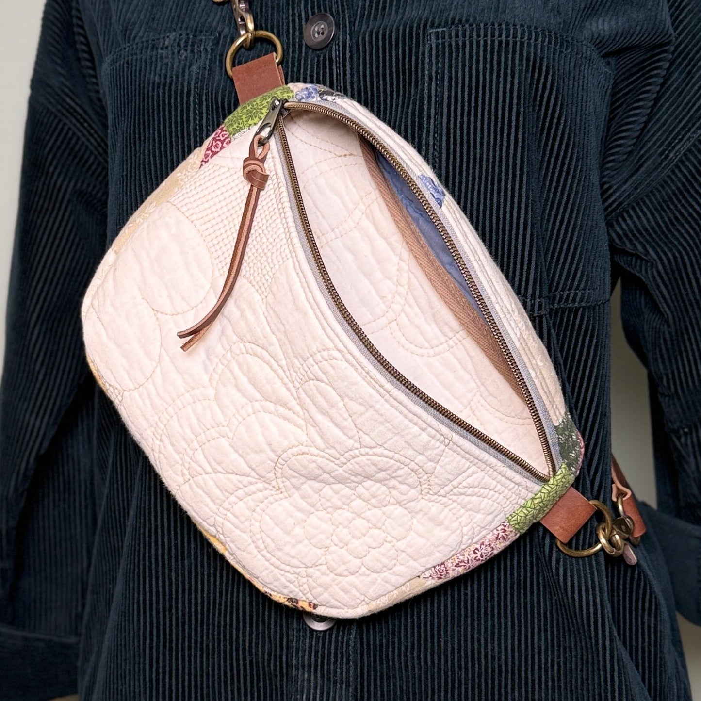 Upcycled Quilt Bag #1