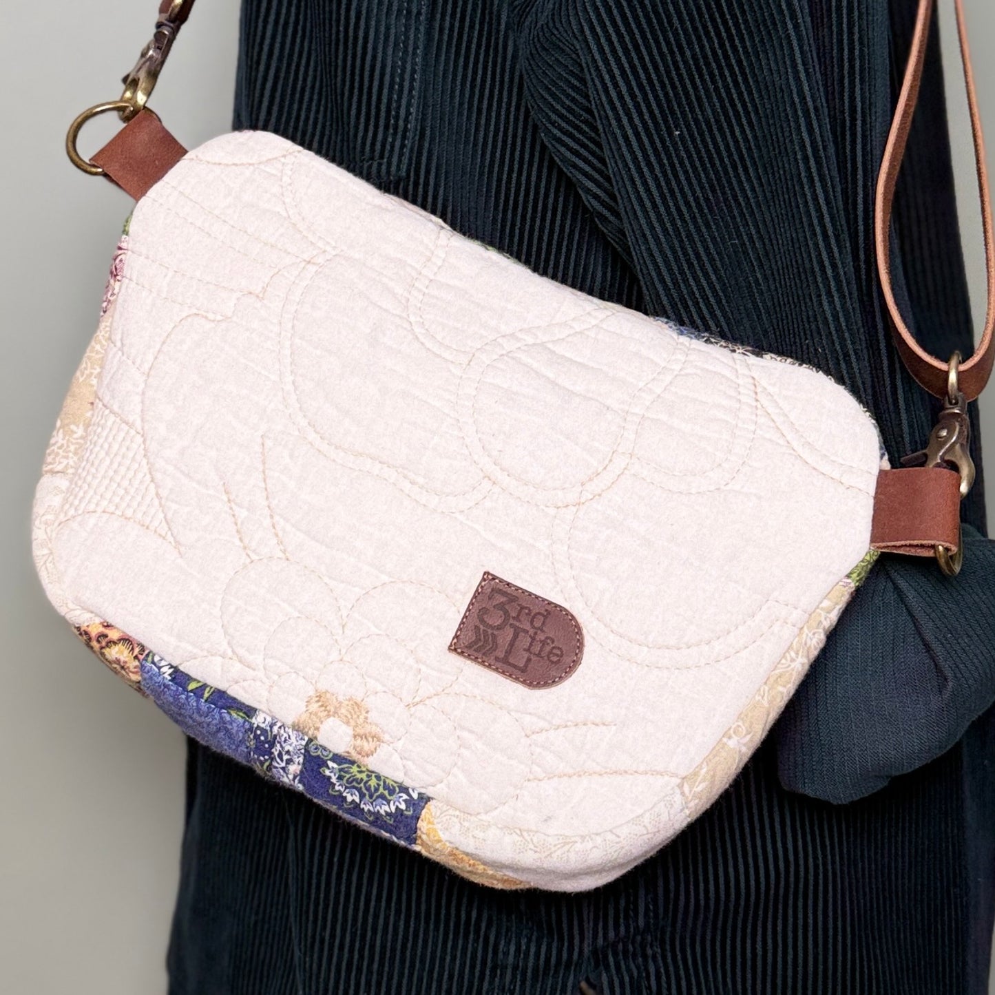 Upcycled Quilt Bag #1