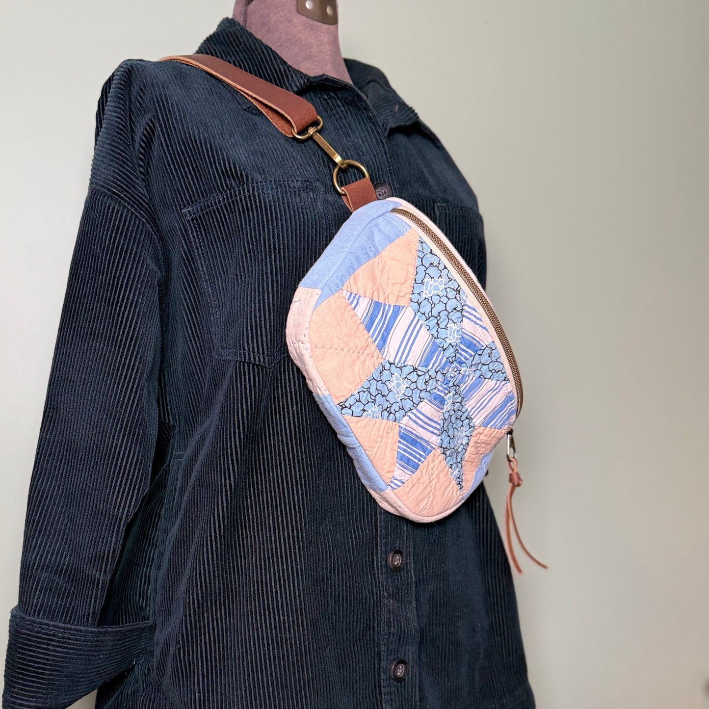 Upcycled Quilt Bag #3