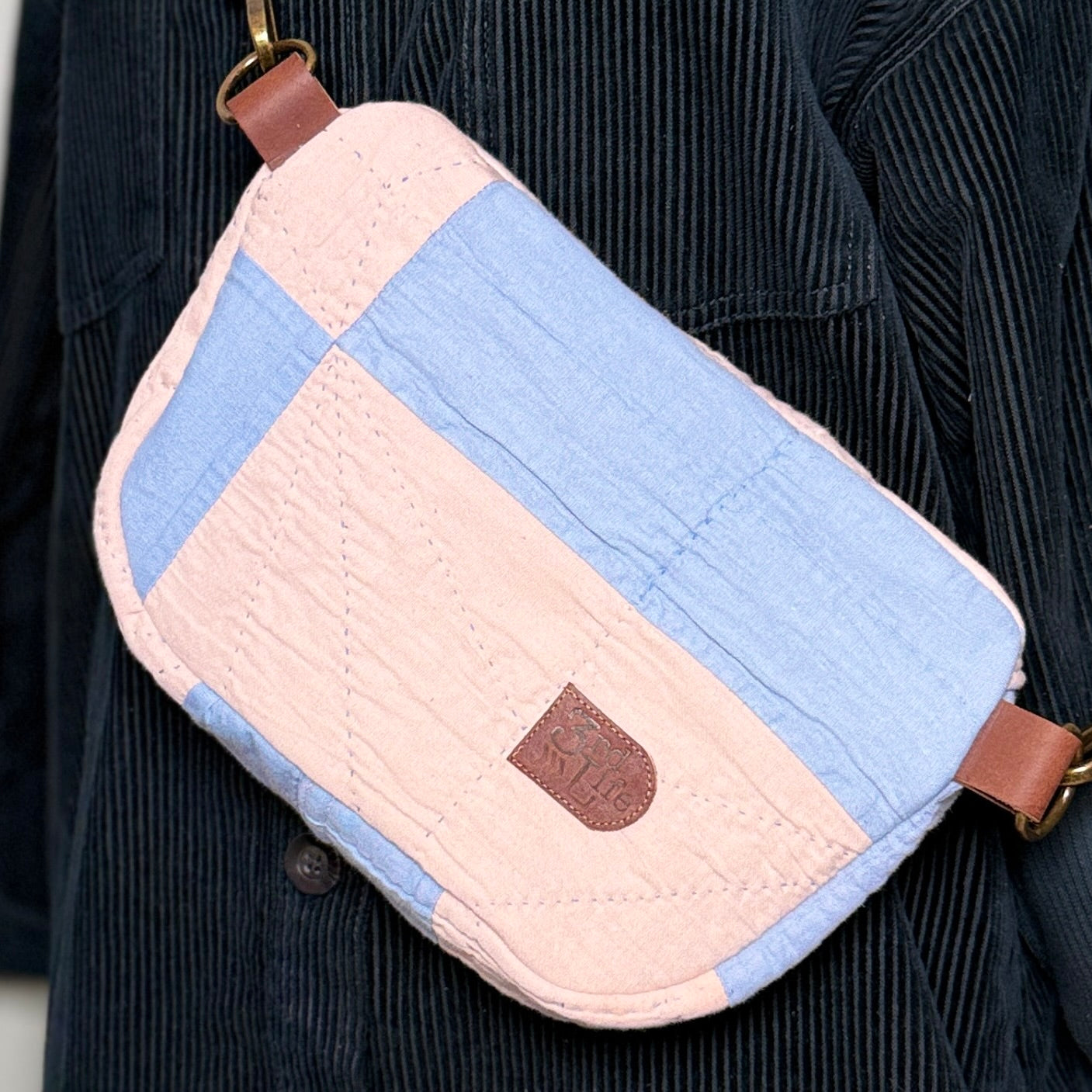 Upcycled Quilt Bag #3