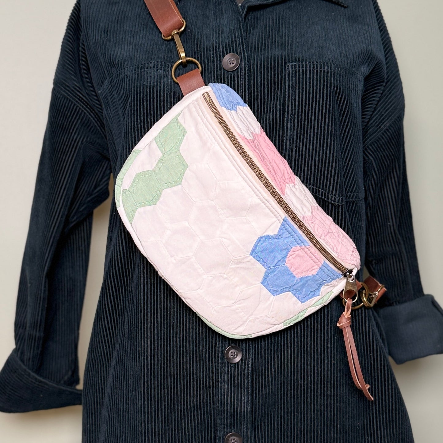 Upcycled Quilt Bag #4