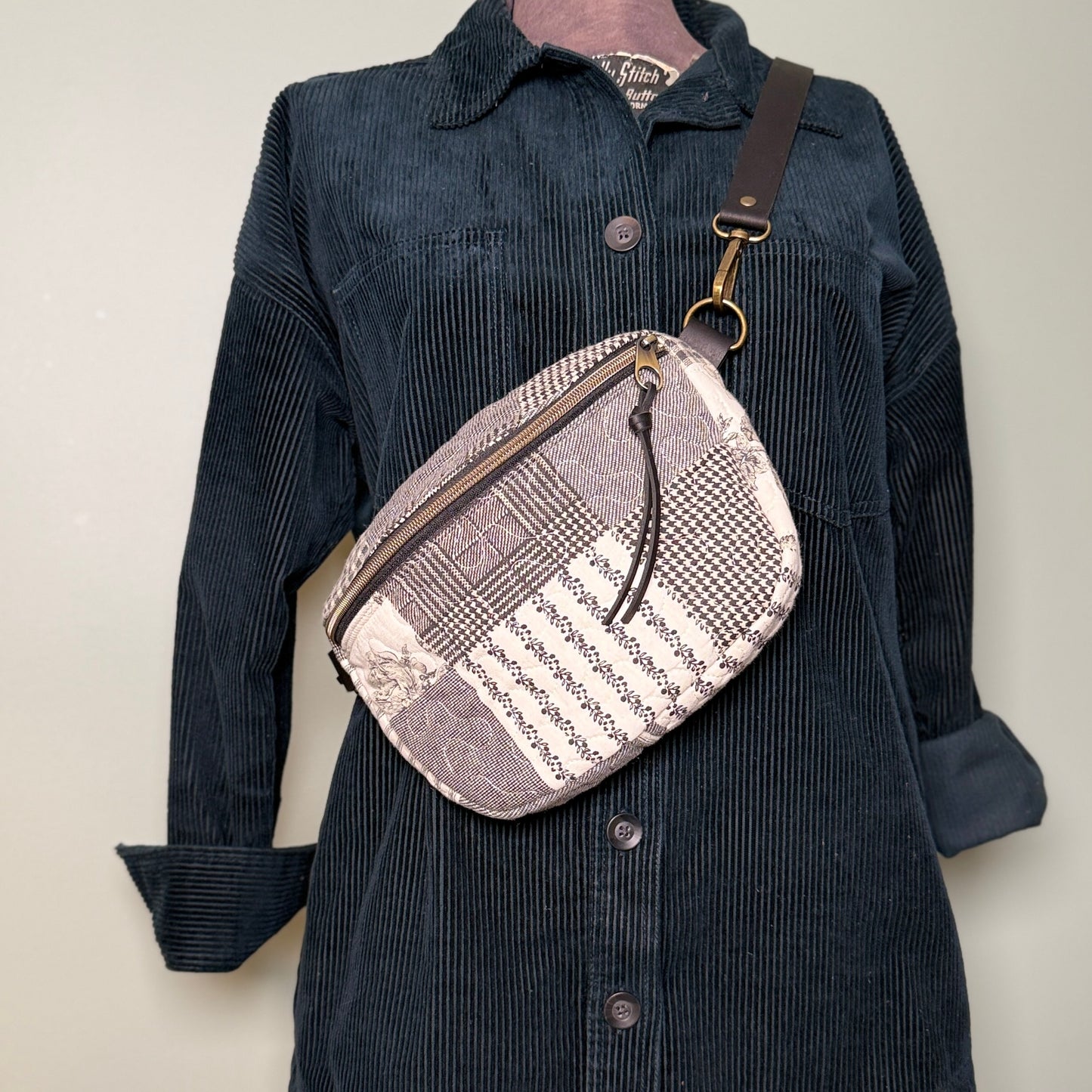 Upcycled Quilt Bag #5