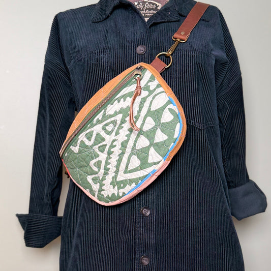 Upcycled Quilt Bag #6