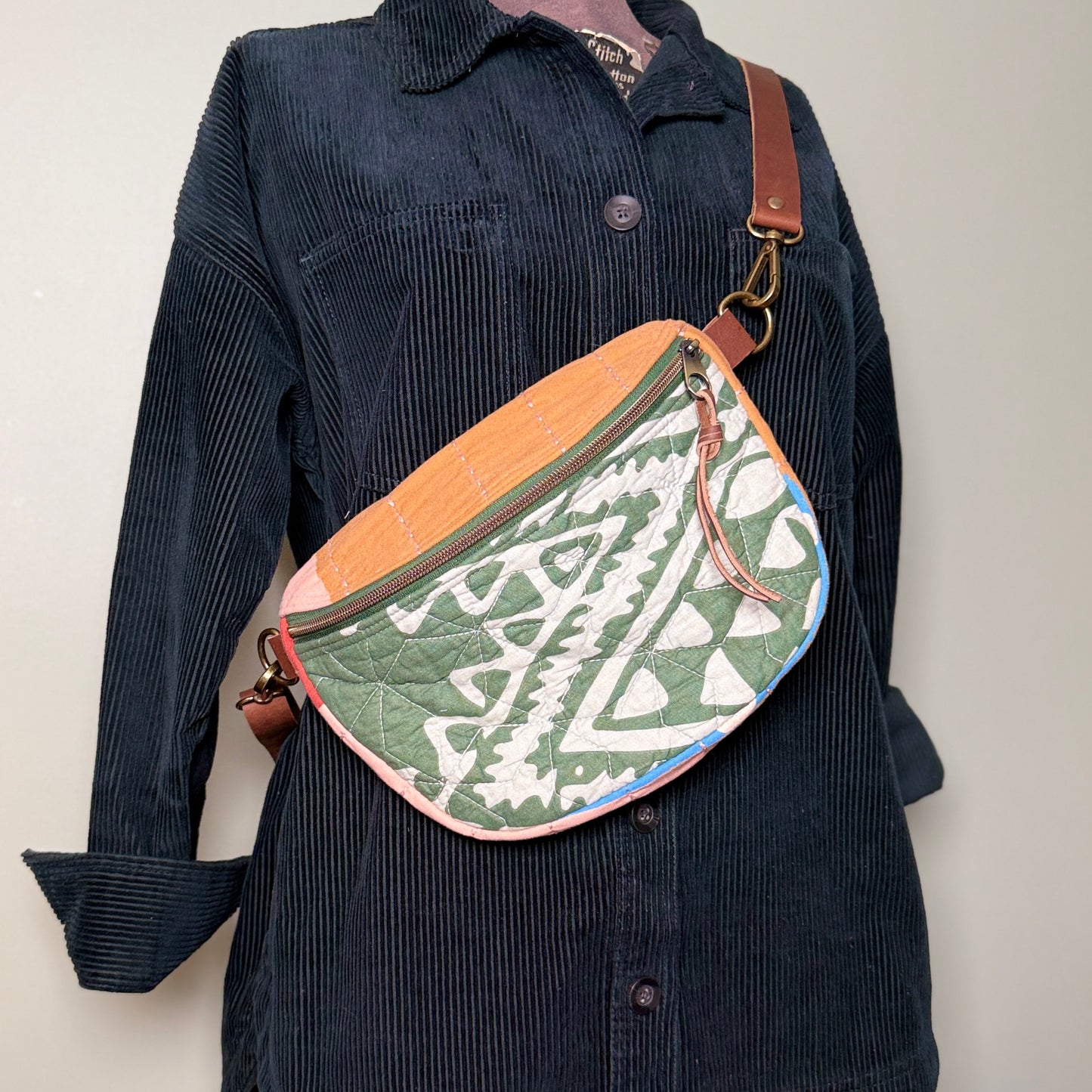 Upcycled Quilt Bag #6