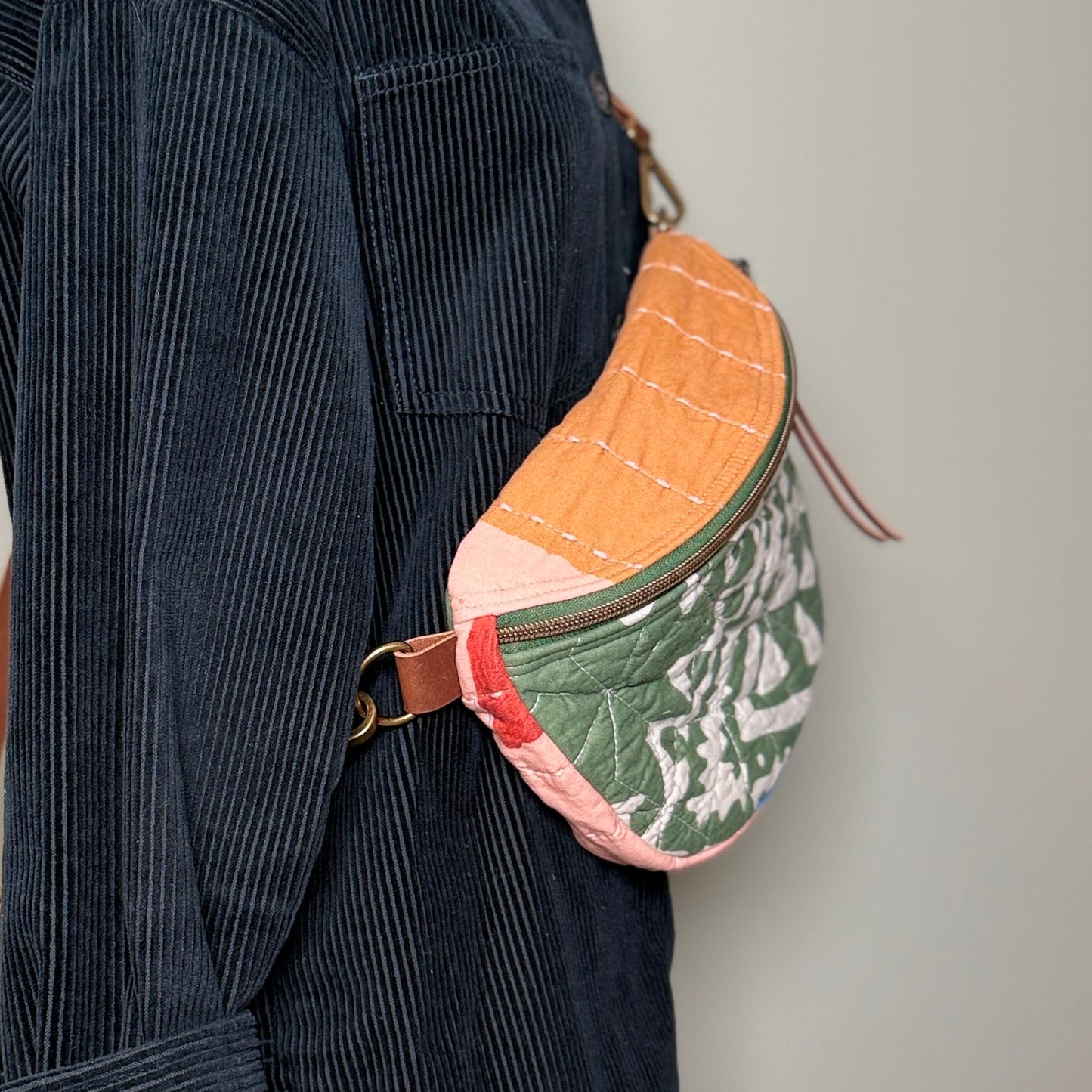 Upcycled Quilt Bag #6