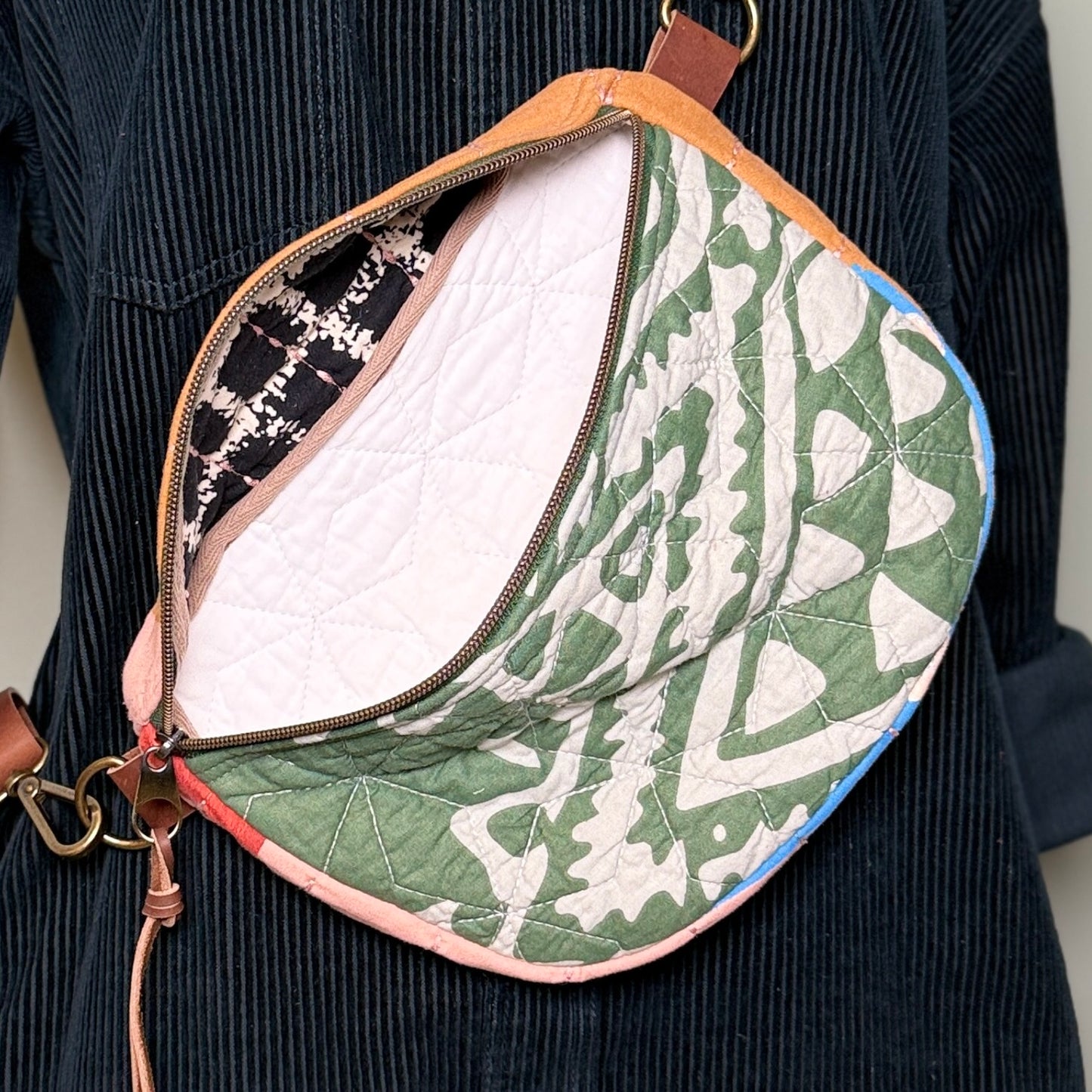 Upcycled Quilt Bag #6