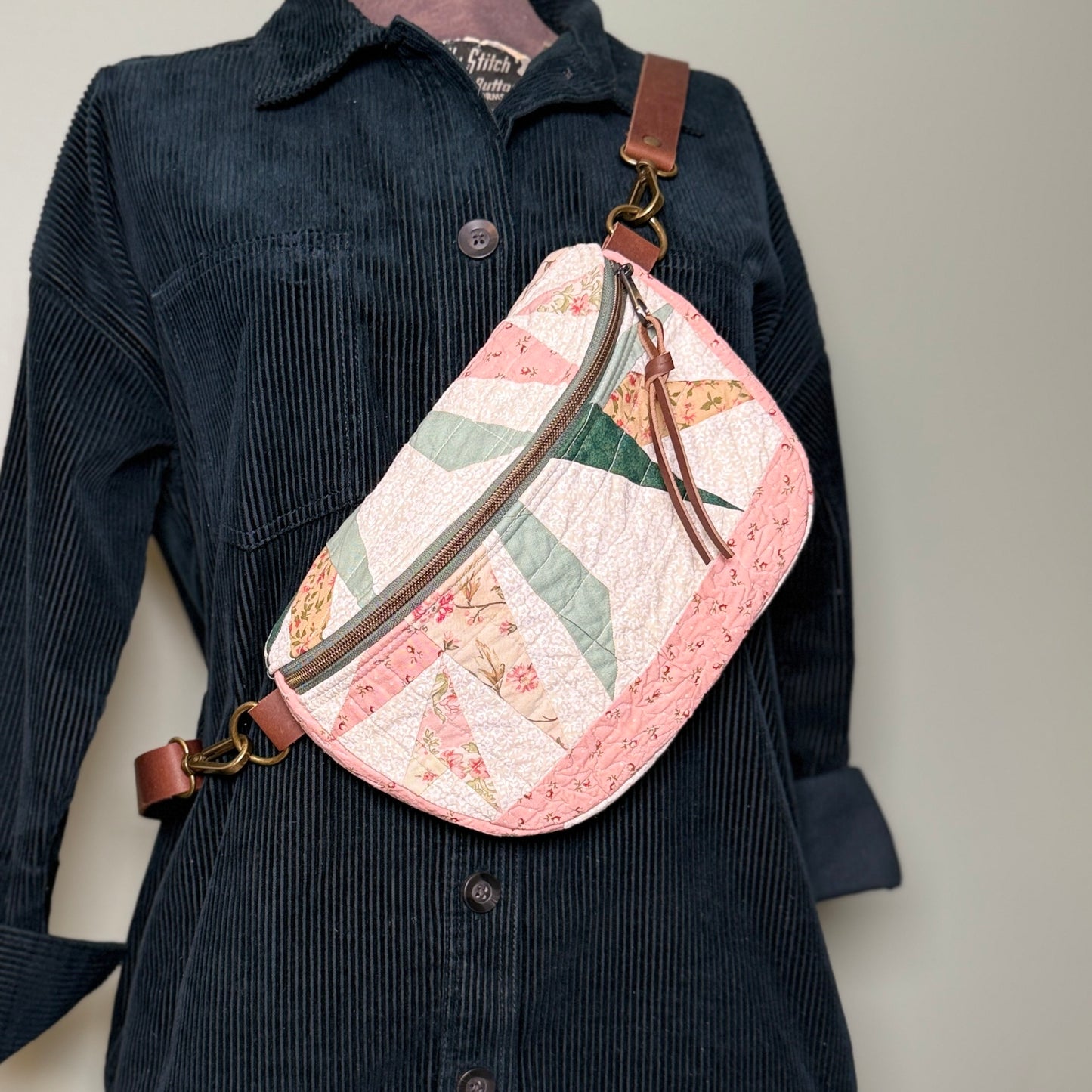 Upcycled Quilt Bag #8